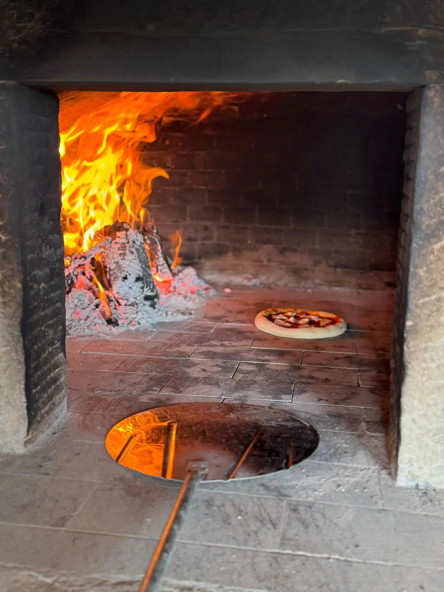 View of the spacious main bedroom at Villa Lidia