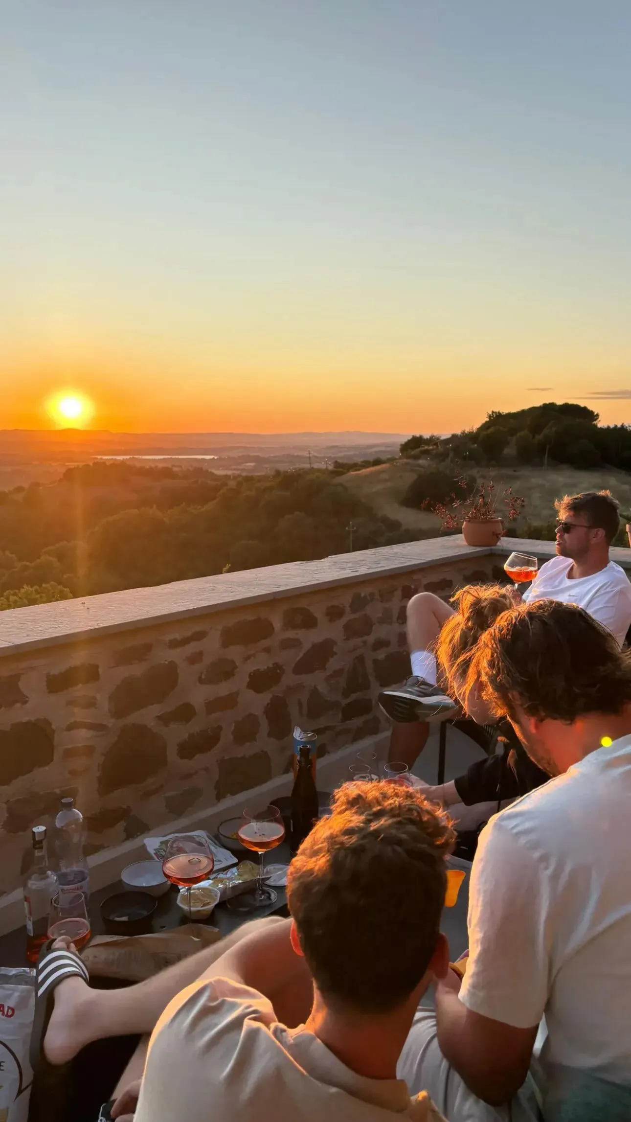 Elegant bedroom with a view